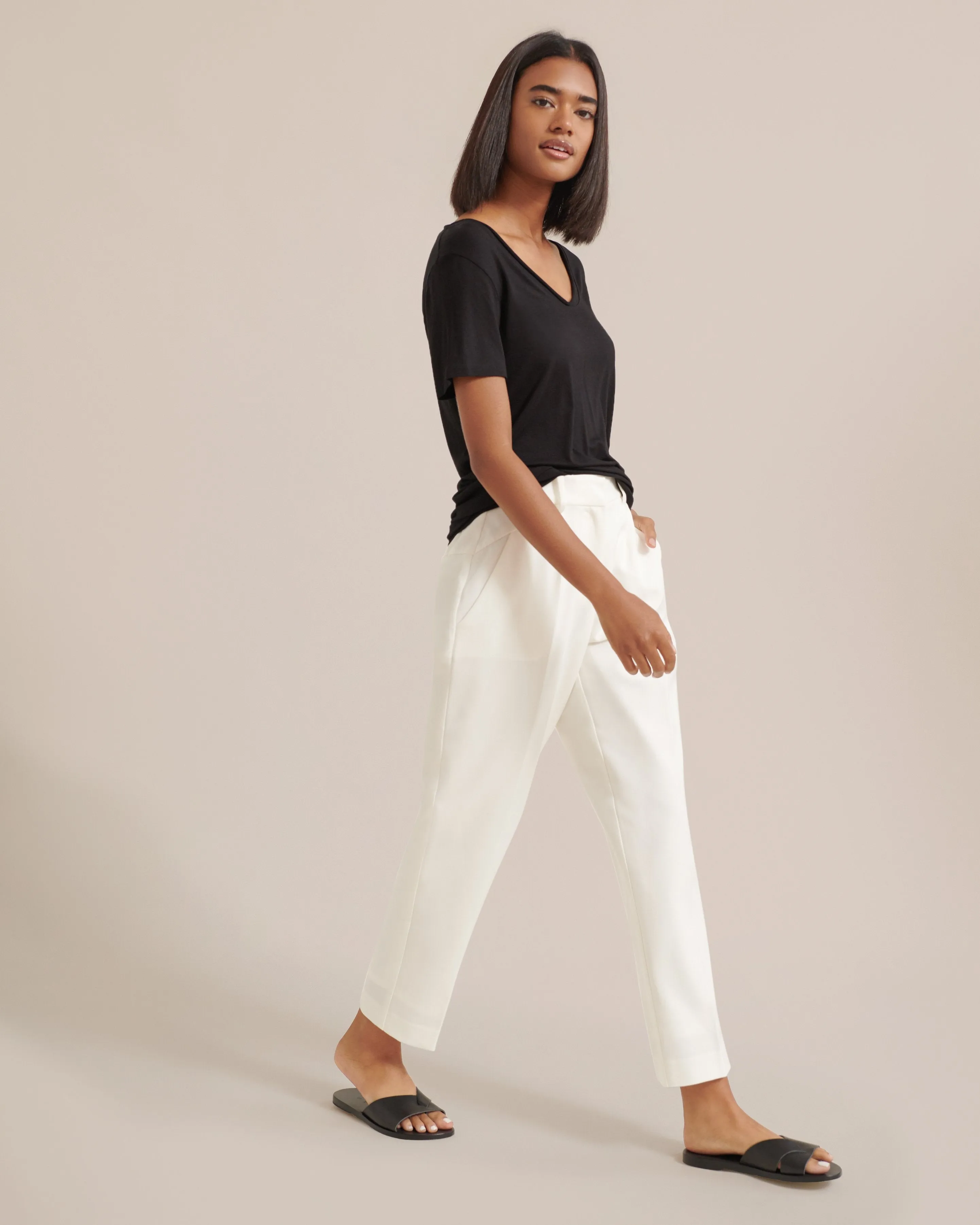 Alani Relaxed V-Neck Tee