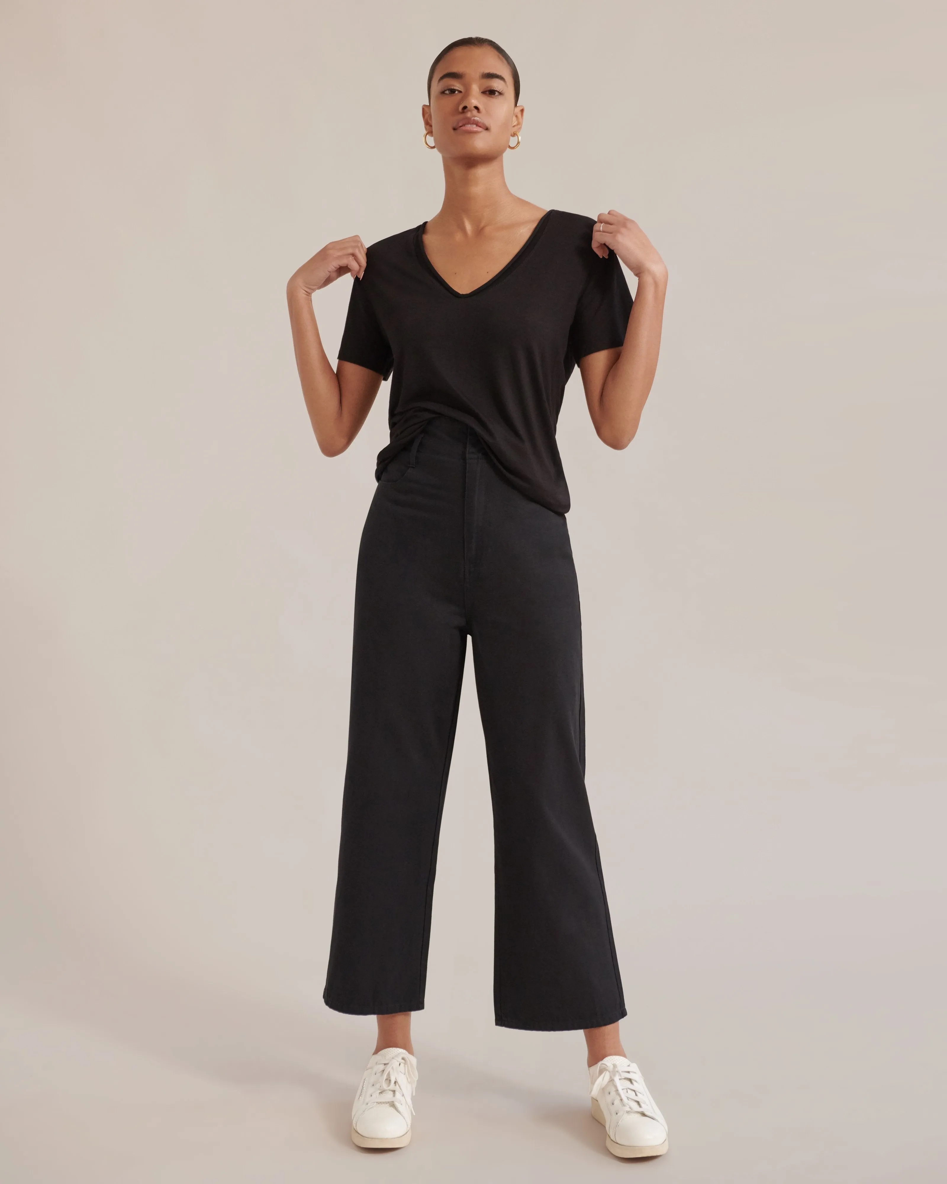 Alani Relaxed V-Neck Tee