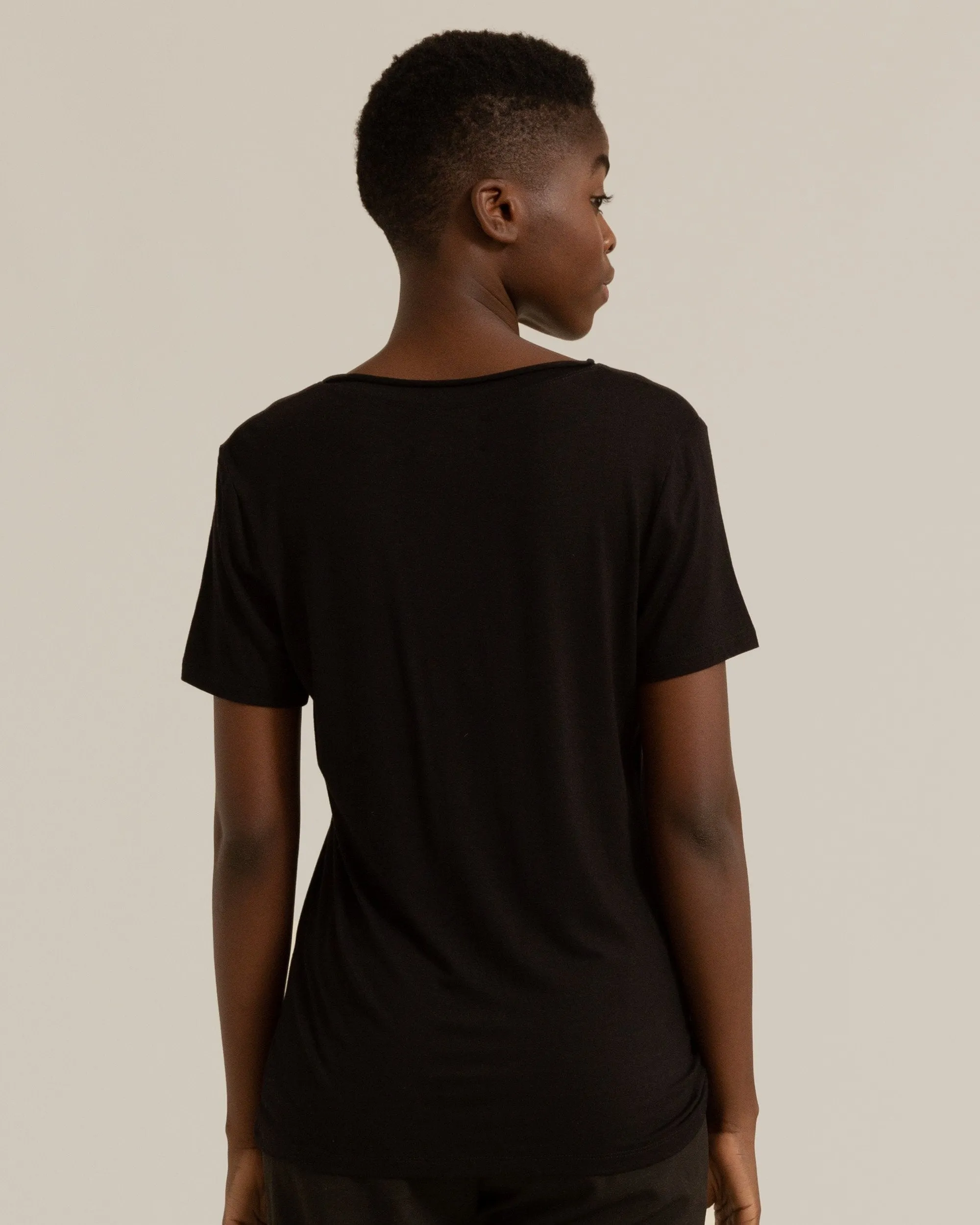 Alani Relaxed V-Neck Tee