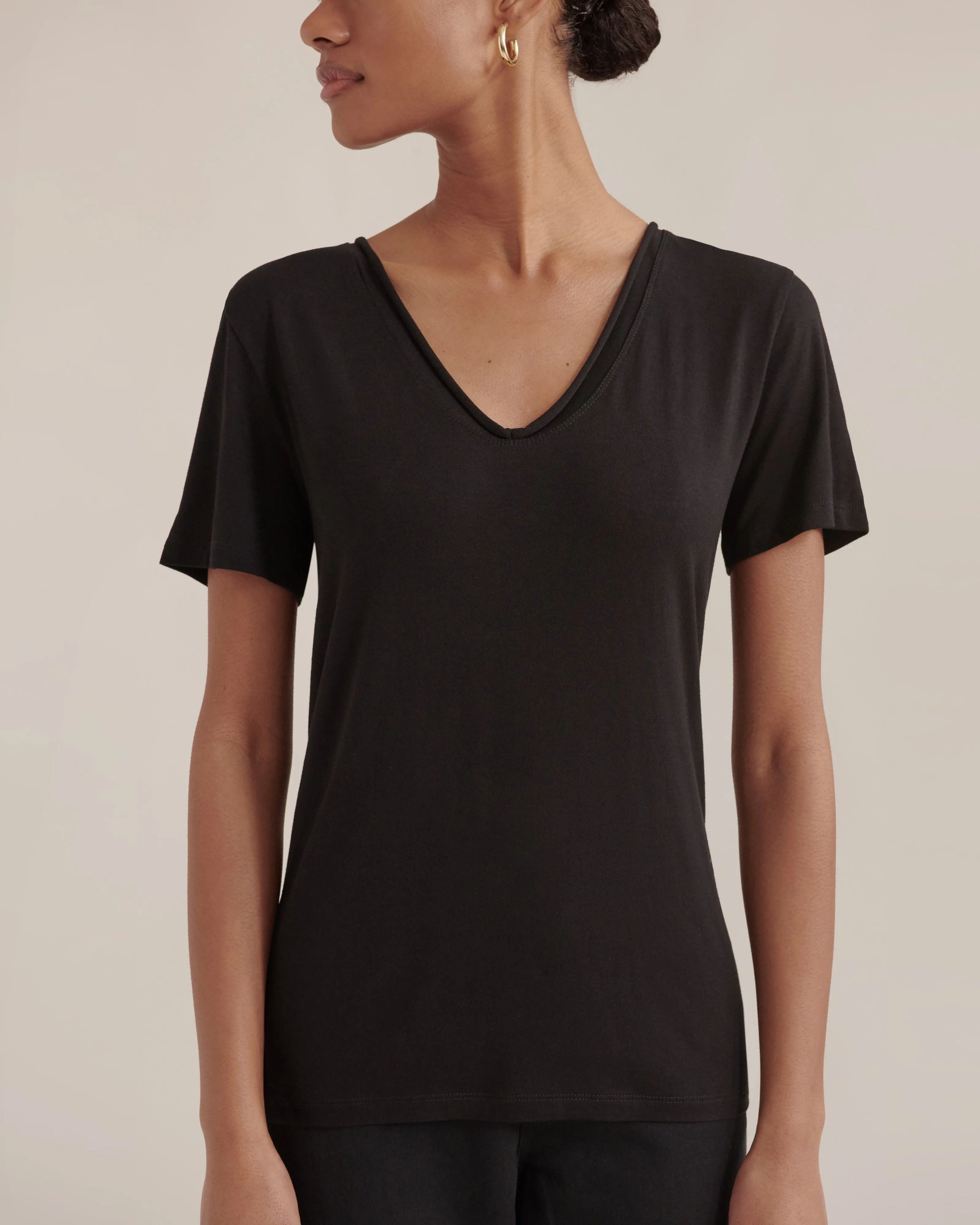 Alani Relaxed V-Neck Tee