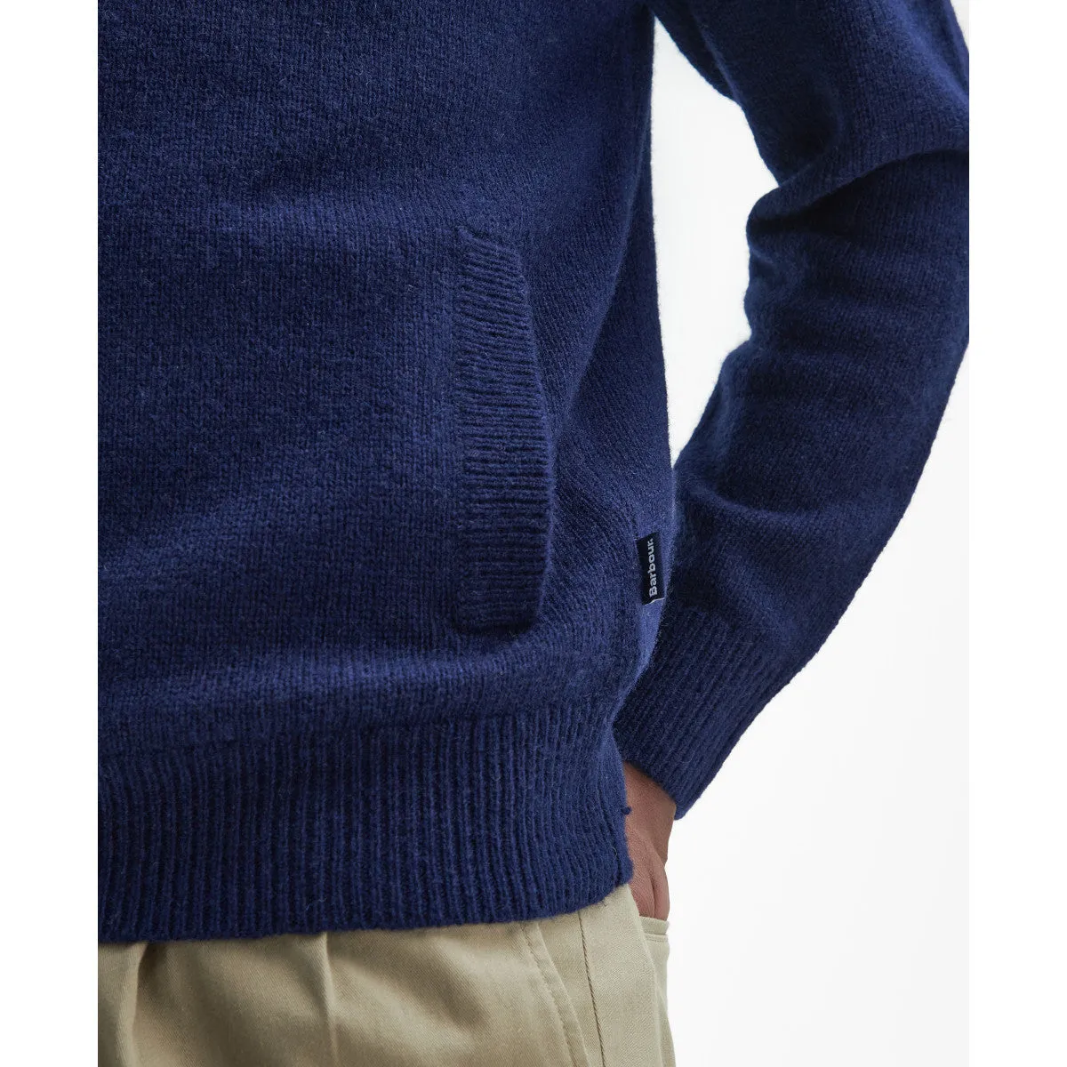 Barbour Talder Half Zip Knit NY91 Navy
