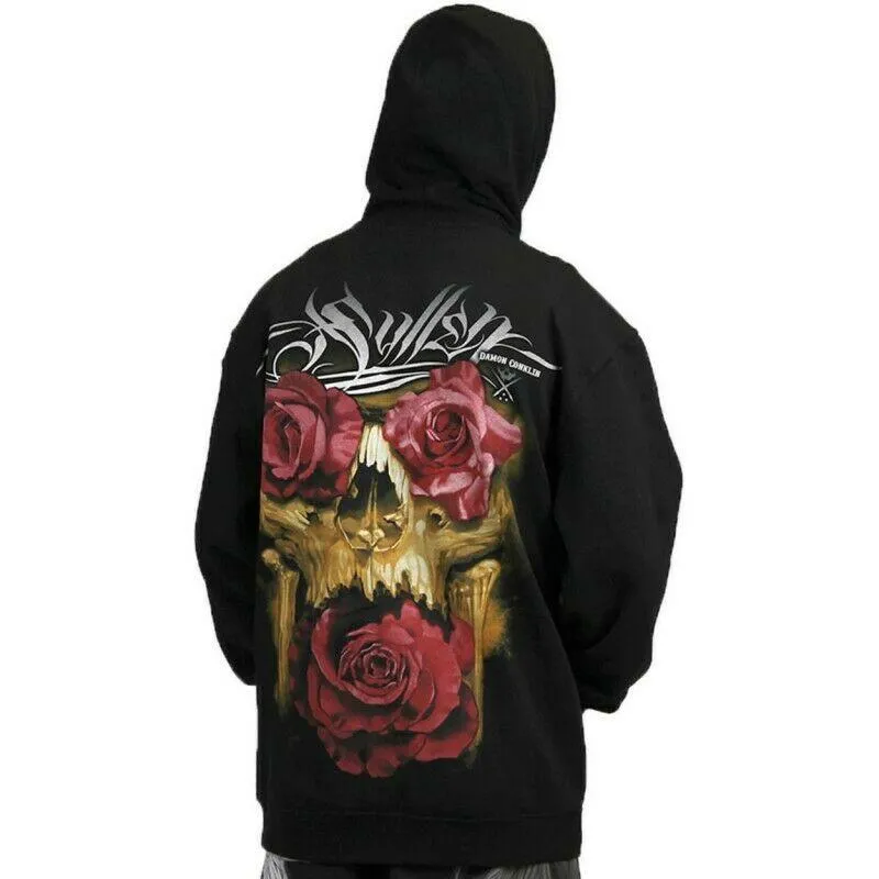 Conklin Roses Mens Zipped Hoodie