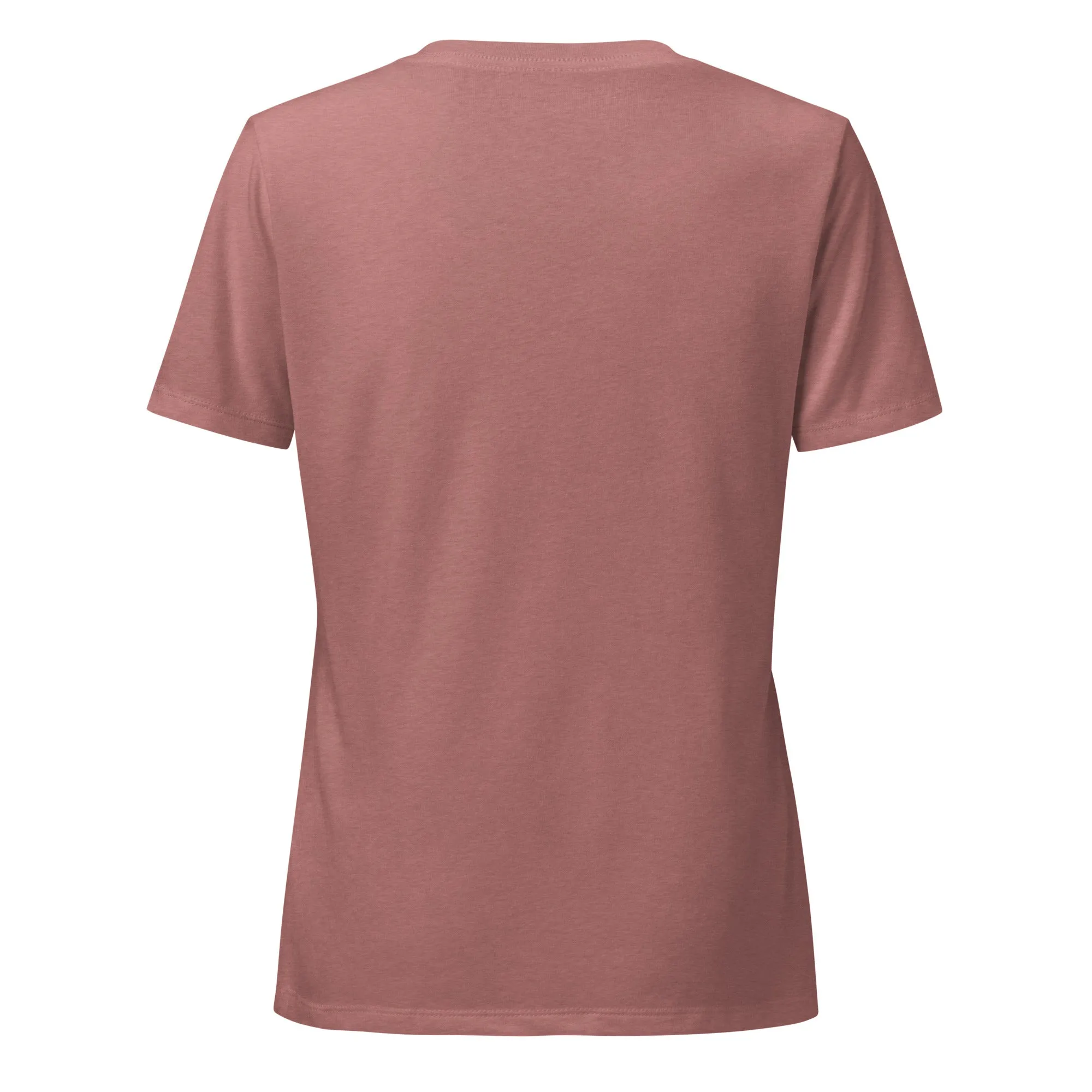 DUO MODERN Boho Chic Women’s Relaxed V-Neck T-Shirt
