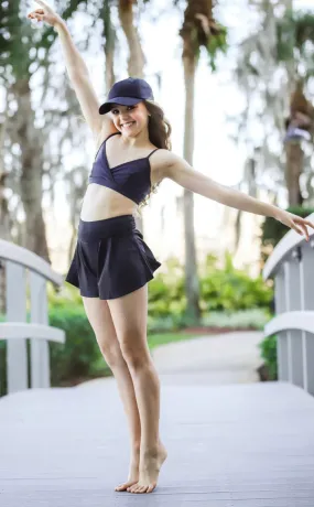 Girls Studio to Street Black Skirt