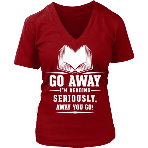 Go away, I'm reading V-neck