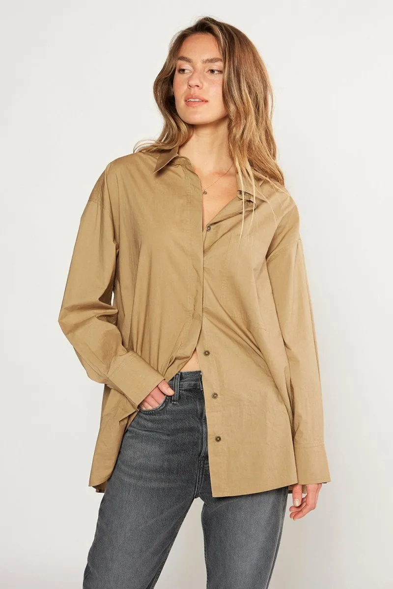 Holly Classic Shirt in Petrified Oak