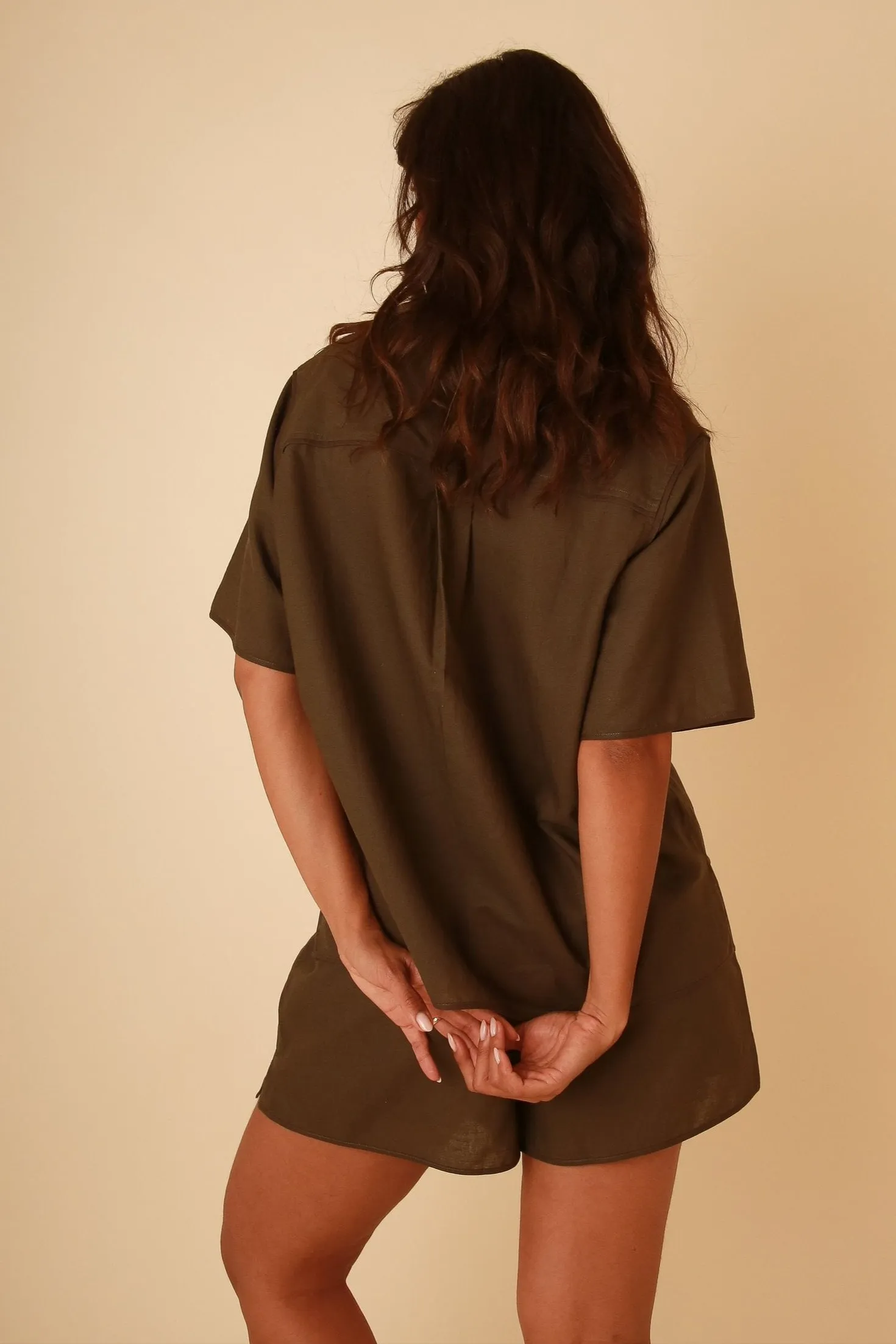 Matilda Wasabi Linen Set