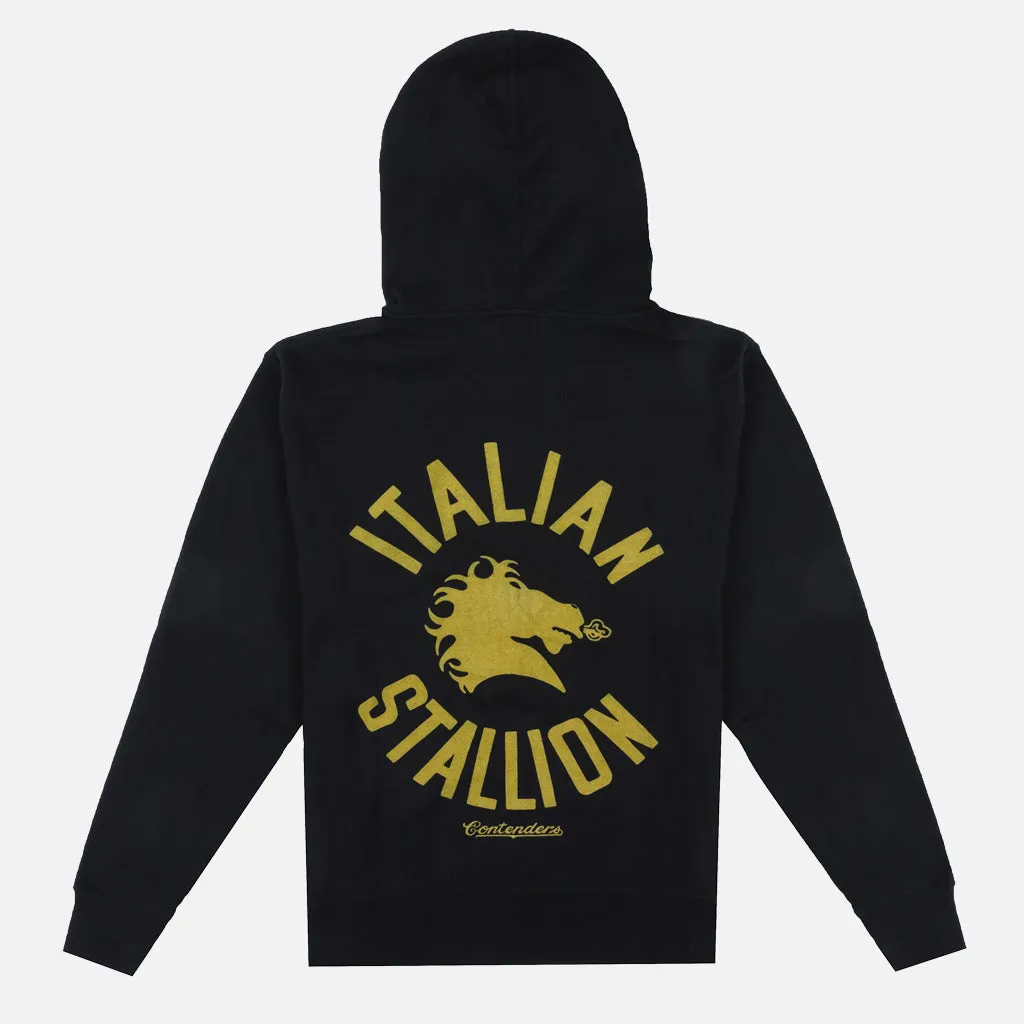 ROCKY STALLION ROBE ZIP UP HOODIE