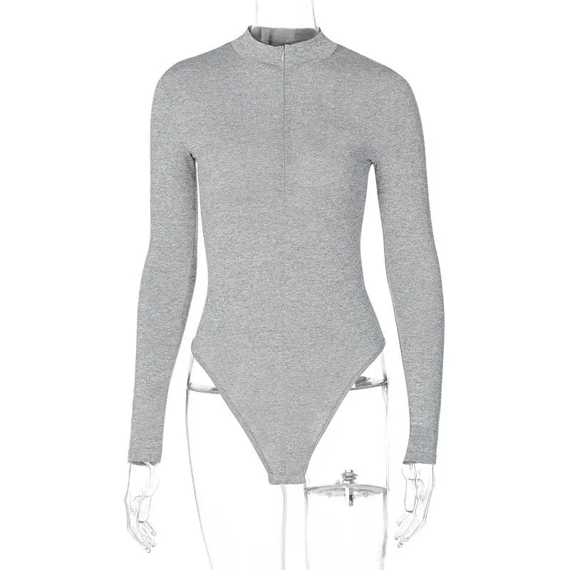 Snatched Zip-Up Bodysuit